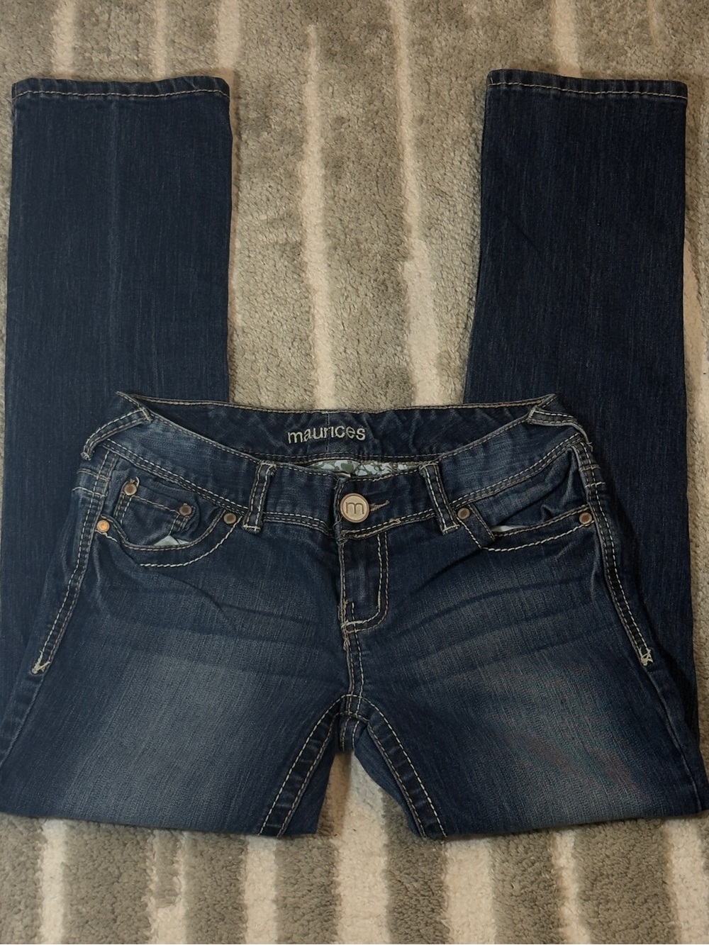 Y2K Early 2000’s Maurices Dark Wash Bootcut Jeans